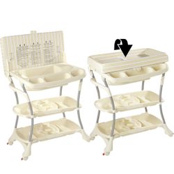 baby spaBath and Changing Center, Honey/Cream
