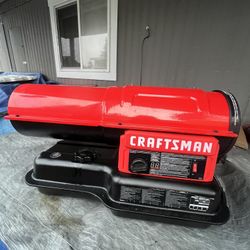CRAFTSMAN 80k BTU Forced Air Kerosene Multi-fuel Construction Heater