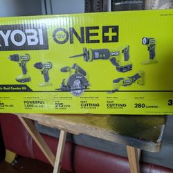 6piece Ryobi 18v One Plus 