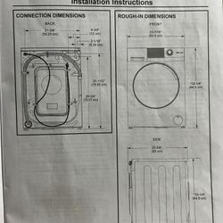 GE Washer And Dryer 