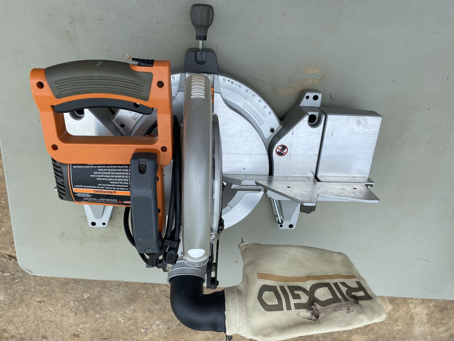 Rigid 10 Inch Miter Saw