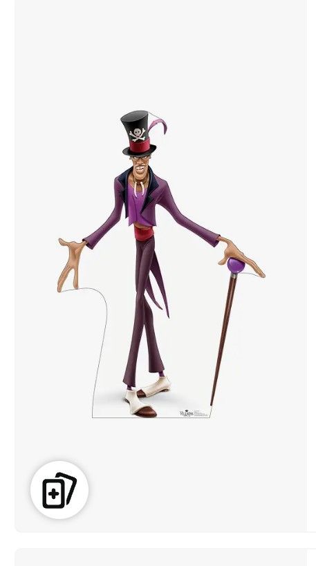 Princess and the Frog - Dr. Facilier life size cutout