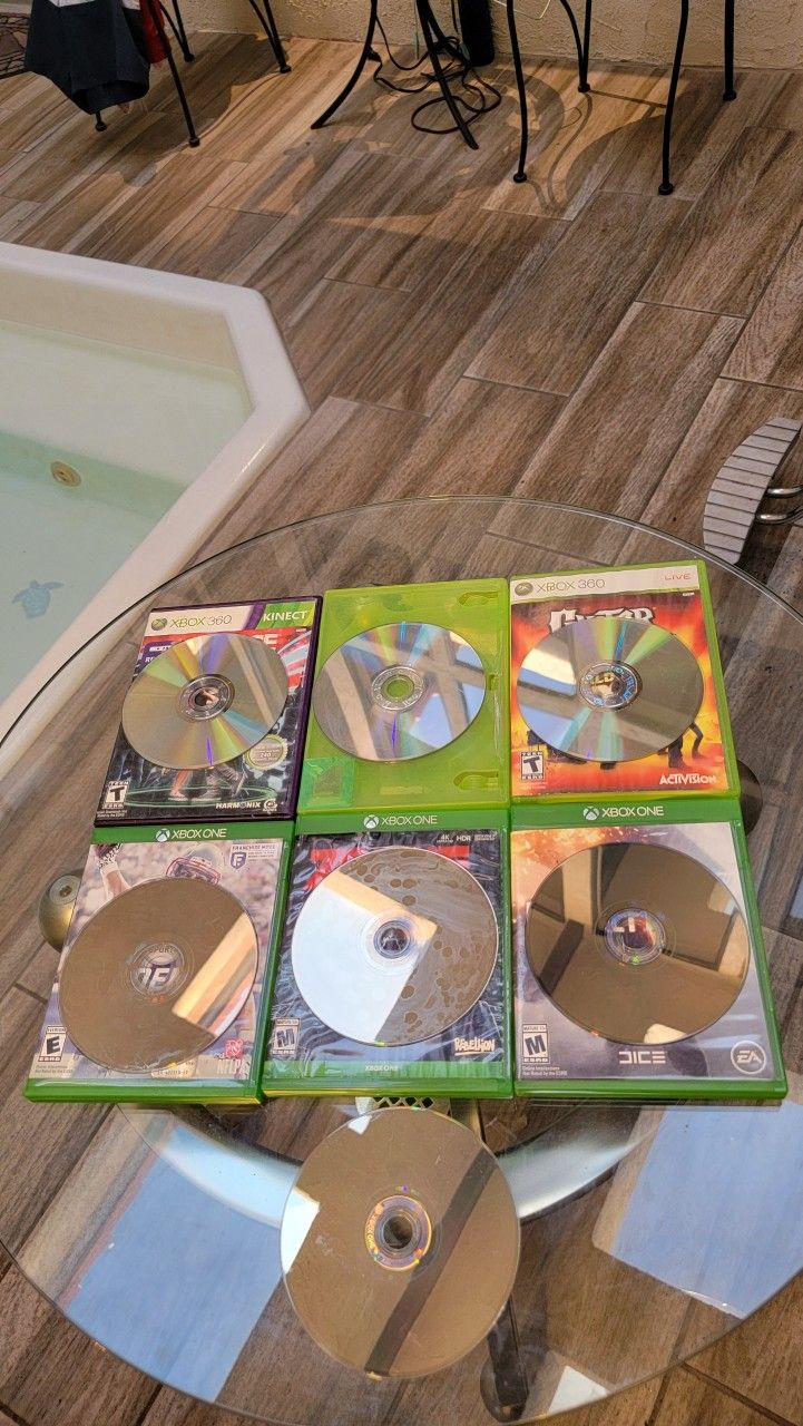 Xbox 360 And Xbox One Game Lot