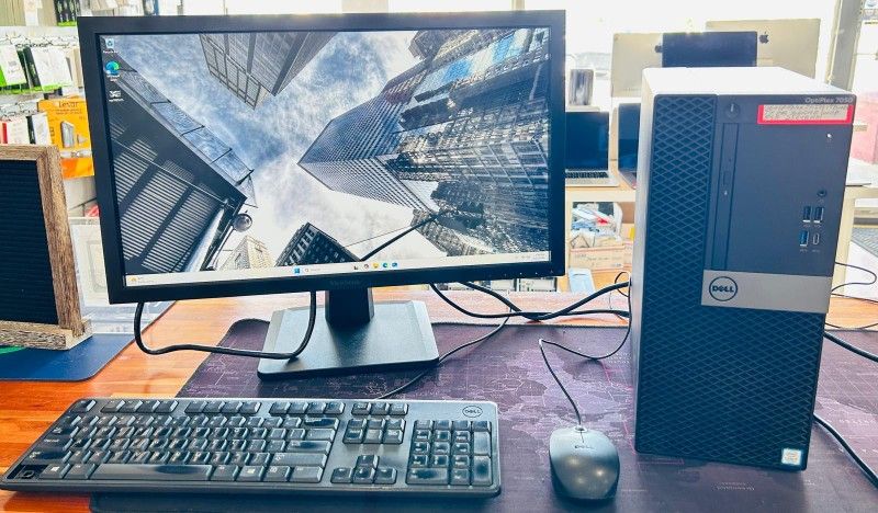 DELL OPTIPLEX 7050 PC Core i7-7700 3.60Ghz 8GB 1TB + 256GB SSD Windows 11