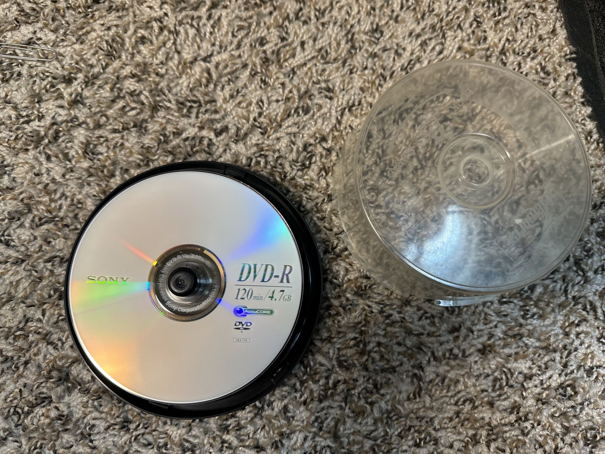 Blank Dvd Disc 4.7 Gb Each. 
