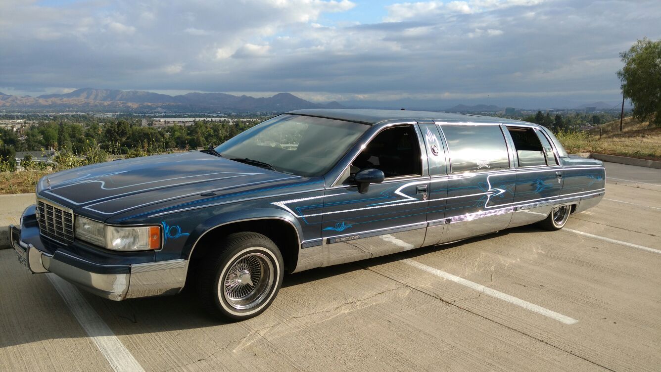 93 Cadillac brougham Lowrider limo