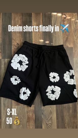 Denim tear shorts