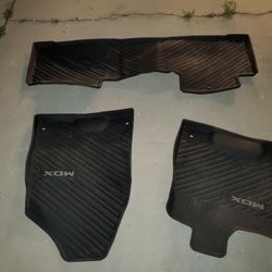 2020 Mdx Rubber Front, 2nd Row, And Cargo Mat