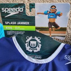 SPEEDO KIDS SPLASH JAMMER SWIM VEST 33 - 50LB