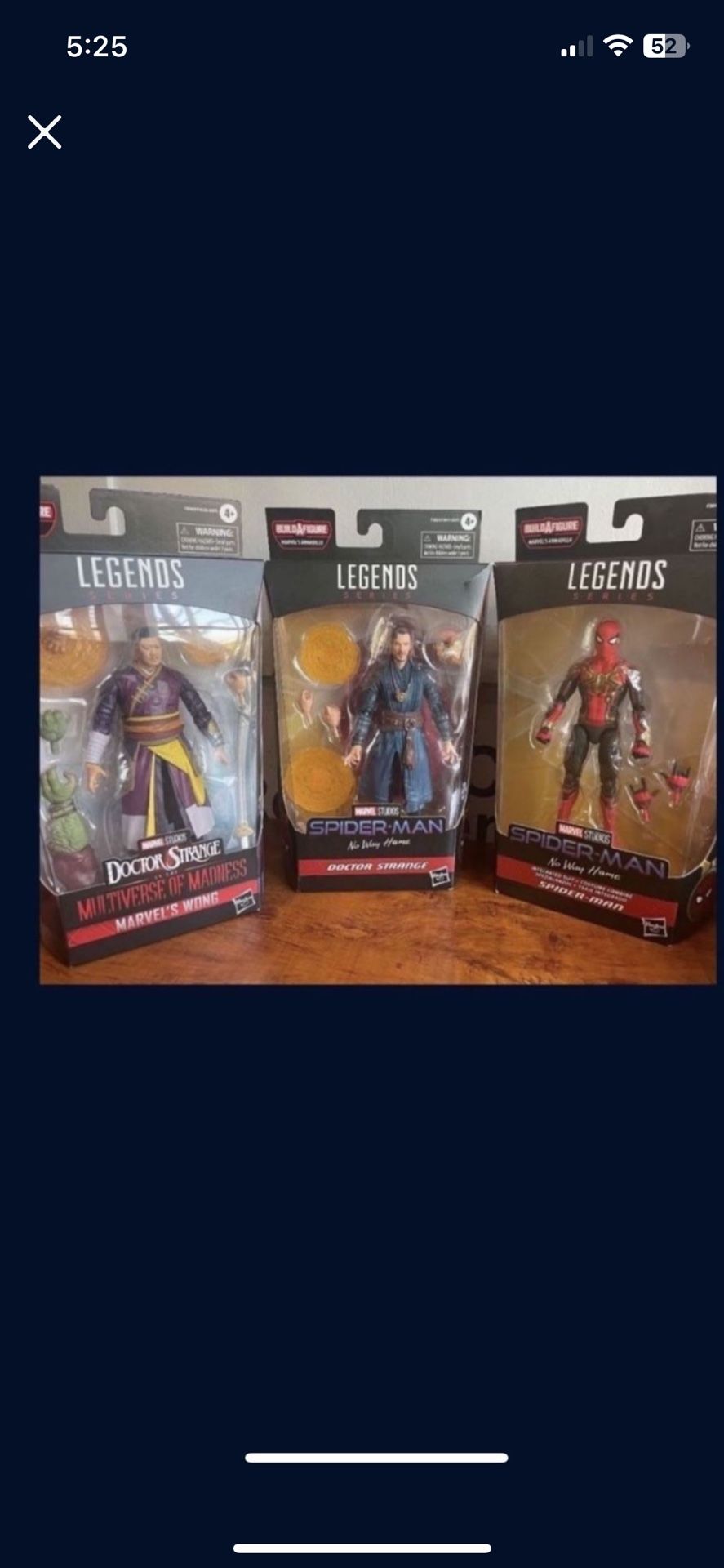Marvel legends Spider-Man Doctor Strange Wong