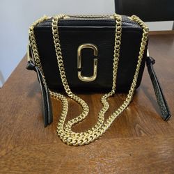 Marc Jacobs Black & Gold Bag