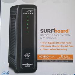 ARRIS SBG10 Cable Modem Wifi Router