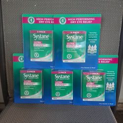 Systane High Perf. Dry Eye Relief Lot of 5 Boxes