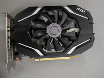 MSI Geforce GTX 1050 Ti 4GB