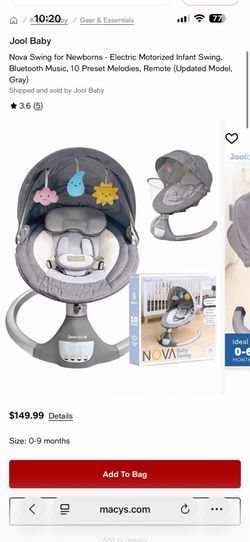 Baby swing