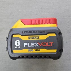 Dewalt 60v Flexvolt Battery 6.0 Brand New