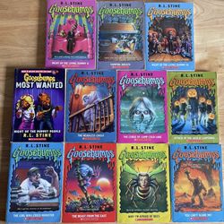 Lot Of Goosebumps Books