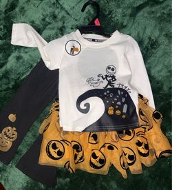 Disney Nightmare Before Christmas toddler girls' 3-piece outfit set