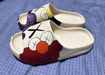 KAWS Elmo Pillow Moon Slippers Slides Sandals Yeezy style-EU Size 36-37/US 6/6.5