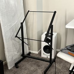 Hosa RMT-152 12U Rolling Studio Rack with Adjustable Tilt