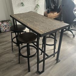 5-Piece Modern Counter-Height Dining Set