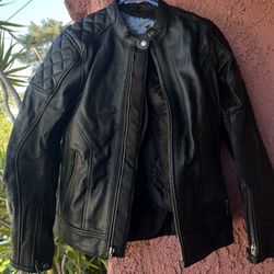 Sedici Women’s Leather Motorcycle Jacket