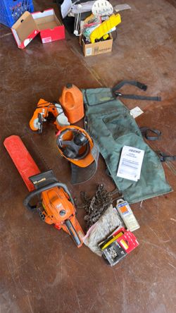 Echo CS490 Chain Saw plus Accessories