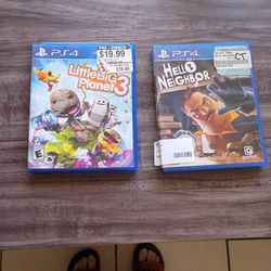 Little Big Planet 3 And Hello Neighbor 