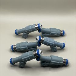 Set of 6 Rebuilt 96 - 98 Genuine Ford- Bosch Injectors for 3.0L DOHC / 4.6L