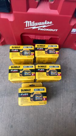Dewalt flex volt 20v/60v (60.ah (NEW)