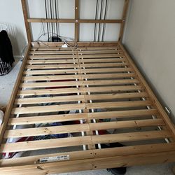 IKEA Full Bed Frame With Slats 
