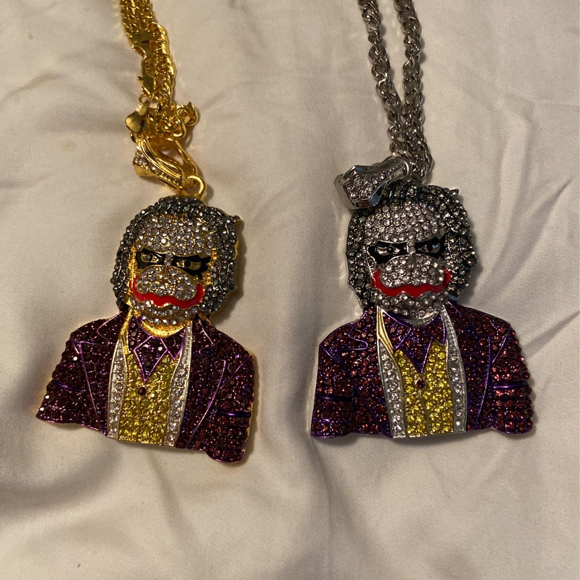 XLG Crystal choker necklaces/ ONLY HAVE SILER