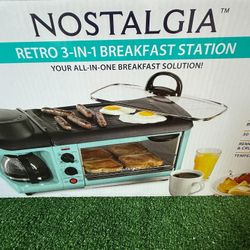 Nostalgia 3 in 1 Breakfast Station