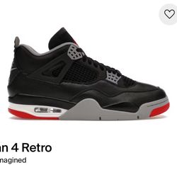 Jordan 4 Retro Bred Reimagined  Got 3 Pairs size 9 $200 each 