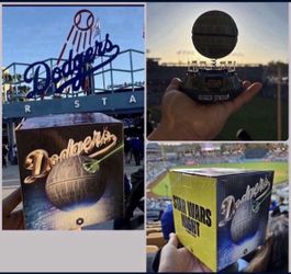 DODGERS STAR WARS DEATH STAR STADIUM BOBBLEHEAD SGA 5/14/25
