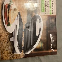 Brand New Panini Maker Non Stick Surface 