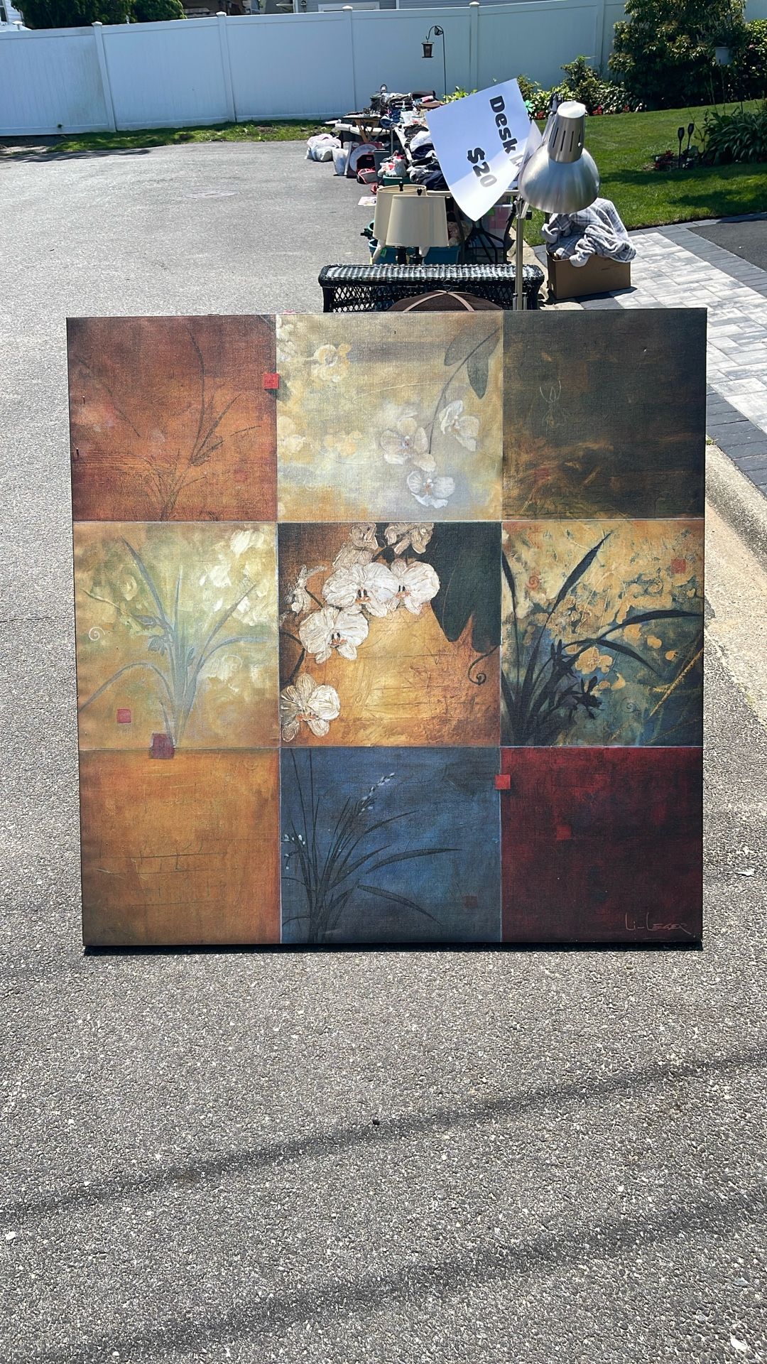 48” X 48” Wall art