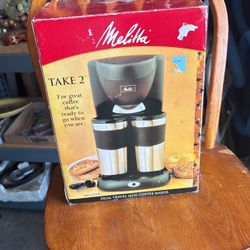 New Mellisa Dial Travel MiG Coffee Maker 