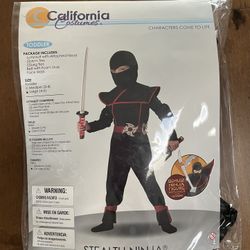 Ninja Costume Kids Children's Toddler's California Costumes Size 4 Size 6