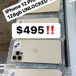 IPhone 12 Pro Max 128gb UNLOCKED Special 