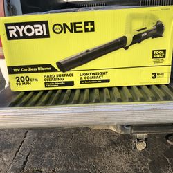 Ryobi Cordless Blower,shear/shrubber , W/Batteries,charger