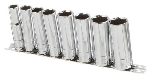 POWER TORQUE 3/8" DRIVE DEEP METRIC 8PC. SOCKET SET for Sale in ...