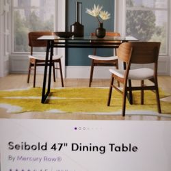 Glass dining table only without chairs and TV table