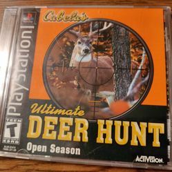 Ps1 Cabela's Ultimate Deer Hunt 🦌