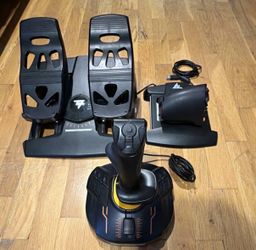 Thrustmaster T.16000M FCS HOTAS + TWCS Throttle + TFRP Rudder Pedals PC