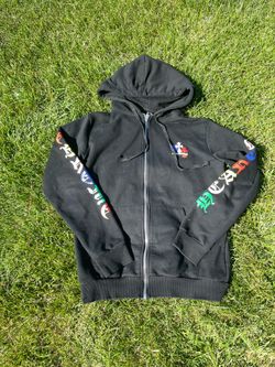 Chrome hears zip hoodie size XL with bag and tags