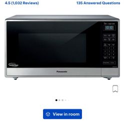 Panasonic -1.6 Cu. Ft. 1250 Watt
SN77HS Microwave with Cyclonic
Inverter - Stainless Steel/silver