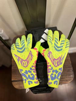 Adidas Predator Pro GL Goalkeeper Soccer Goalie Gloves JN0242 Yellow size 9
