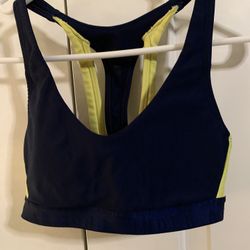 Under Armour Womens XS Navy Sports Bra