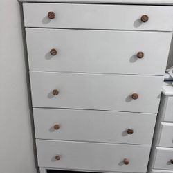 White Drawers 